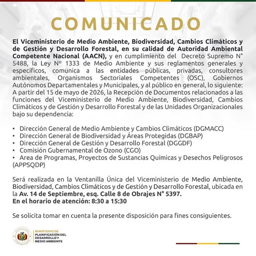 Comunicado
